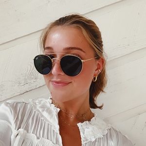 Ray Ban double bridge round